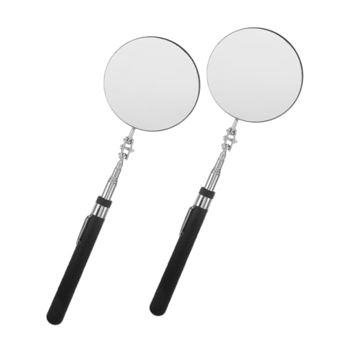 TEMPNAP 2 Stück Teleskopischer Inspektionsspiegel Flexibler Ausziehbarer Mechaniker-spiegel mit Großem Rundspiegel Robustes Werkzeug für Fahrzeugunterboden und Enge Bereiche Tragbar und TEMPNAP 2 Stück Teleskopischer Inspektionsspiegel Flexibler Ausziehbarer Mechaniker-spiegel mit Großem Rundspiegel Robustes Werkzeug für Fahrzeugunterboden und Enge Bereiche Tragbar und von TEMPNAP