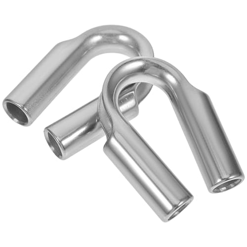 TEMPNAP 2 Stück Thimbles für Drahtseil Rohrhülse mit Zuverlässiger Verbindung Rostfrei für Einfache Installation und Vielseitige Anwendungen TEMPNAP 2 Stück Thimbles für Drahtseil Rohrhülse mit Zuverlässiger Verbindung Rostfrei für Einfache Installation und Vielseitige Anwendungen von TEMPNAP