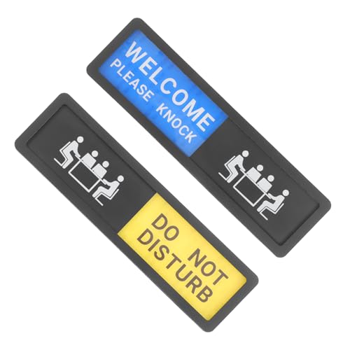 TEMPNAP 2 Stück Türschild Aufforderung Konferenz Büro Privatsphäre Nummer Erinnerung Störung Stopp Anwerben Name Ihre Tags Bitte Schild Vor Dem Desktop Status von TEMPNAP