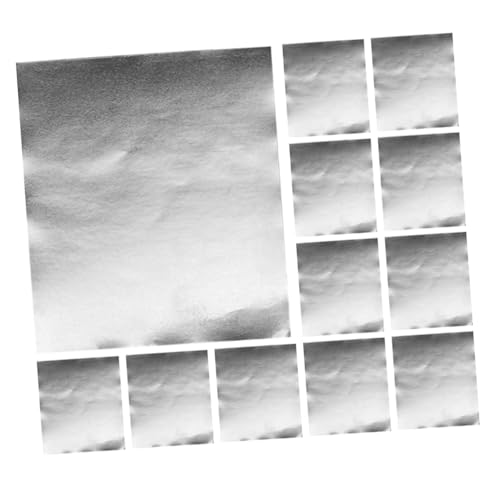 TEMPNAP 20 Blatt Aluminiumfolien patches Hitzebeständig Öl Fleckenresistent für Topf Behälter Eimerreparatur Flach Haftend Flexibel Zuschneidbar für Offene Flammen Geeignet von TEMPNAP