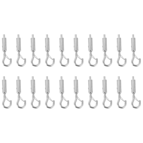 TEMPNAP 20 Stück Teiliges Spannschloss für Drahtseil Verstellbare Haken für und Außeneinsatz aus Robustem für Heim und Schiffe Langlebig und Einfach zu Montieren TEMPNAP 20 Stück Teiliges Spannschloss für Drahtseil Verstellbare Haken für und Außeneinsatz aus Robustem für Heim und Schiffe Langlebig und Einfach zu Montieren von TEMPNAP
