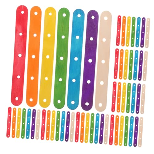 TEMPNAP 200 Stück Diy Projekte Regenbogen Eiscreme Stiele mit Löchern für Bastelarbeiten Kreative Handarbeiten und Schulprojekte TEMPNAP 200 Stück Diy Projekte Regenbogen Eiscreme Stiele mit Löchern für Bastelarbeiten Kreative Handarbeiten und Schulprojekte von TEMPNAP