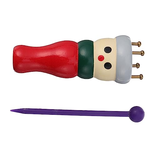 TEMPNAP 2Sätze Holz Strickmühle DIY Handwerk Knüpfwerkzeug Für Zufällige Farbvariationen Für Bastelprojekte Und Strickanfänger TEMPNAP 2Sätze Holz Strickmühle DIY Handwerk Knüpfwerkzeug Für Zufällige Farbvariationen Für Bastelprojekte Und Strickanfänger von TEMPNAP
