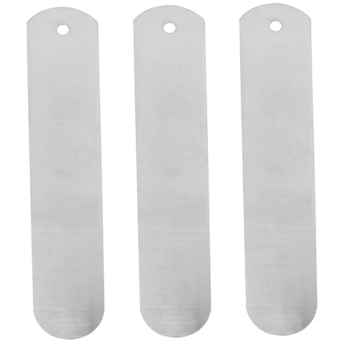 TEMPNAP 3 Stück Aluminium Sockenbretter Für Wärmepresse Selbstgemacht Socken Zubehör Sublimation Socken Werkzeug Gerade Sockenschablonen Hitzebeständig Und Langlebig von TEMPNAP
