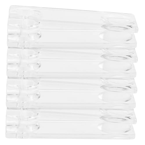 TEMPNAP 4 Stück Kunststoff Zugkordel Griff Ersatz für Fensterjalousien Transparente Vorhangknöpfe Einfache Montage für Optimale Handhabung und Design von TEMPNAP