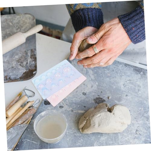 TEMPNAP 4 Stück Teiliges DIY Papier Quilling Werkzeug Halbkreis Formvorlagen aus Robustem Kunststoff für Papierblumen Karten und Schmuckherstellung Transparent Blau und Rosa TEMPNAP 4 Stück Teiliges DIY Papier Quilling Werkzeug Halbkreis Formvorlagen aus Robustem Kunststoff für Papierblumen Karten und Schmuckherstellung Transparent Blau und Rosa von TEMPNAP