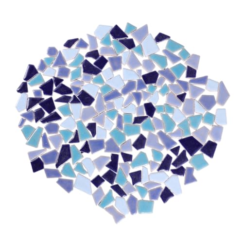 TEMPNAP 400G DIY Mosaik Keramikfliesen Unregelmäßige Formen für Kreative Projekte Dekorative Bastelideen und Wohnkultur Vielseitig Einsetzbar für Untersetzer und Vasen TEMPNAP 400G DIY Mosaik Keramikfliesen Unregelmäßige Formen für Kreative Projekte Dekorative Bastelideen und Wohnkultur Vielseitig Einsetzbar für Untersetzer und Vasen von TEMPNAP