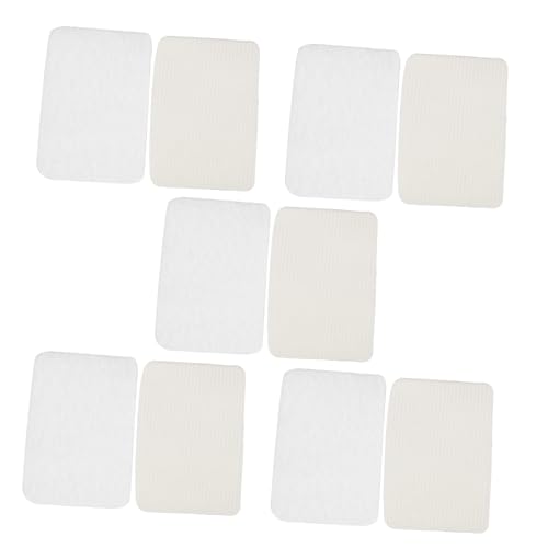 TEMPNAP 5paare rutschfeste Klettstreifen Mit Doppelseitigem Klebeband Für Möbel Teppiche Und Sofas Wiederverwendbare Anti-rutsch-Pads Ohne Rückstände Für Sicheren Halt Und Einfache von TEMPNAP