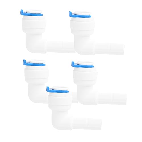 TEMPNAP 5 Stück Wasserfilter Schnellanschluss Adapter für Umkehrosmose und Filtersysteme Kompatibel mit Wasserreinigern Installieren Verwenden von TEMPNAP