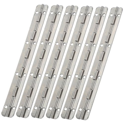 TEMPNAP 6 Stück Holzbox Scharniere Metall Klavier Scharniere für Schmuckkästen Handwerksprojekte Öffnung Installieren für DIY TEMPNAP 6 Stück Holzbox Scharniere Metall Klavier Scharniere für Schmuckkästen Handwerksprojekte Öffnung Installieren für DIY von TEMPNAP