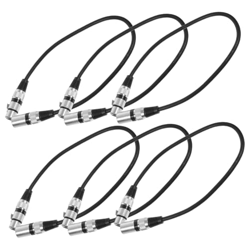 TEMPNAP 6 Stück Pin Xlr Mikrofonkabel Männlich zu Weiblich für Ktv Audiosysteme Langlebige Verbindung für Hochwertige Audioübertragung TEMPNAP 6 Stück Pin Xlr Mikrofonkabel Männlich zu Weiblich für Ktv Audiosysteme Langlebige Verbindung für Hochwertige Audioübertragung von TEMPNAP