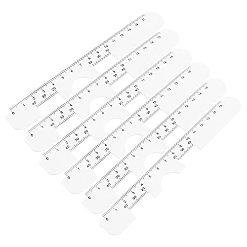 TEMPNAP 6 Stück Teiliges Kunststoff Pupillendistanzlineal Präziser Pd Messer für Brillen Optisches Messwerkzeug zur Augenpflege Leicht und Tragbar für Online Brillenkäufe TEMPNAP 6 Stück Teiliges Kunststoff Pupillendistanzlineal Präziser Pd Messer für Brillen Optisches Messwerkzeug zur Augenpflege Leicht und Tragbar für Online Brillenkäufe von TEMPNAP