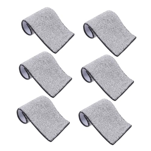TEMPNAP 6 Stück Teiliges Mikrofaser Wischmopp Ersatzpad Set Wiederverwendbare Reinigungspads für Hartböden Fliesen Installieren Maschinenwaschbar TEMPNAP 6 Stück Teiliges Mikrofaser Wischmopp Ersatzpad Set Wiederverwendbare Reinigungspads für Hartböden Fliesen Installieren Maschinenwaschbar von TEMPNAP