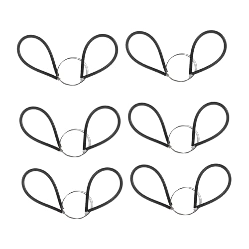 TEMPNAP 6stücke Teiliges Töpferdrahtwerkzeug Aus Edelstahl Schwarzer Griff Für Tonschneiden Und Bildhauerei Werkzeug Zum Abtrennen Von Töpferwaren Töpfen Und Tonkunstwerken von TEMPNAP