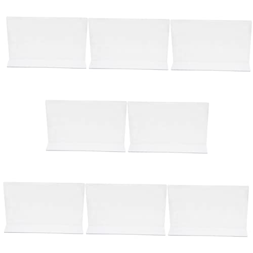 TEMPNAP 8 Stck Transparente Regaltrenner Teiliges Förmige Kunststoffteiler für Schlafzimmer und Kleiderschränke Installieren Haltbarkeit für Regalorganisation TEMPNAP 8 Stck Transparente Regaltrenner Teiliges Förmige Kunststoffteiler für Schlafzimmer und Kleiderschränke Installieren Haltbarkeit für Regalorganisation von TEMPNAP