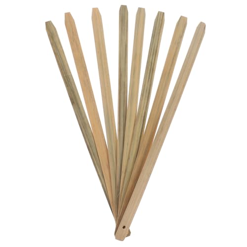 TEMPNAP 8 Stück Bambus Fächergriff für Diy Fans Polierter für Chinesische Handfächer für Bastelprojekte und Handarbeit TEMPNAP 8 Stück Bambus Fächergriff für Diy Fans Polierter für Chinesische Handfächer für Bastelprojekte und Handarbeit von TEMPNAP