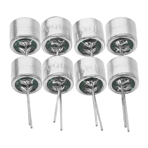 TEMPNAP 8 Stück Elektret Kondensator Mikrofon Hochsensible Sprachaktivierte Mikrofon pickups mit Pcb Pins Geeignet für Sicherheits Überwachungsgeräte in Haus Büro und Gewerbe TEMPNAP 8 Stück Elektret Kondensator Mikrofon Hochsensible Sprachaktivierte Mikrofon pickups mit Pcb Pins Geeignet für Sicherheits Überwachungsgeräte in Haus Büro und Gewerbe von TEMPNAP