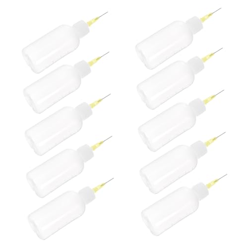 TEMPNAP 10stücke Präzise Nadelflaschen Kunststoffapplikatoren Für Kleber Für Arbeiten Und DIY-projekte Vielseitig Einsetzbar Für Verschiedene Flüssigkeiten Und Klebstoffe TEMPNAP 10stücke Präzise Nadelflaschen Kunststoffapplikatoren Für Kleber Für Arbeiten Und DIY-projekte Vielseitig Einsetzbar Für Verschiedene Flüssigkeiten Und Klebstoffe von TEMPNAP