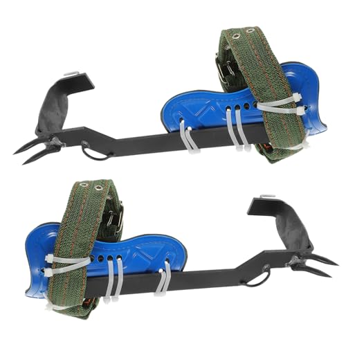 TEMPNAP Baumkletterspikes aus Hochwertigem Langlebig und Bruchfest Leichtes Outdoor Kletterwerkzeug für Baumpfleger und Spitze Kletterschuhe für Sicheren Halt Zufällige Farbe TEMPNAP Baumkletterspikes aus Hochwertigem Langlebig und Bruchfest Leichtes Outdoor Kletterwerkzeug für Baumpfleger und Spitze Kletterschuhe für Sicheren Halt Zufällige Farbe von TEMPNAP