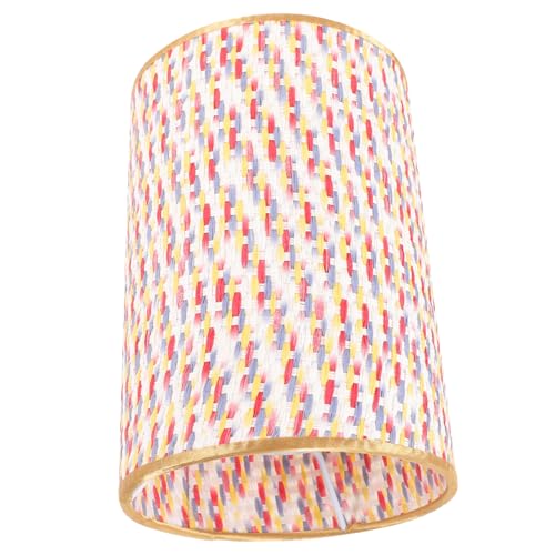 TEMPNAP Bunter PVC Lampenschirm Ersatzschirm für Stehlampen und Tischlampen Leichter Sicherer Lampenschirm für Wohnraum Einfache Montage Langlebiges Material für Haushalt TEMPNAP Bunter PVC Lampenschirm Ersatzschirm für Stehlampen und Tischlampen Leichter Sicherer Lampenschirm für Wohnraum Einfache Montage Langlebiges Material für Haushalt von TEMPNAP
