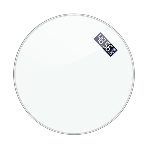 TEMPNAP Digitale Personenwaage mit Präziser Gewichtsmessung USB Wiederaufladbar Kompakte Haushaltswaage für Körperfett Muskelmasse und Temperaturanzeige Einfach zu Bedienen TEMPNAP Digitale Personenwaage mit Präziser Gewichtsmessung USB Wiederaufladbar Kompakte Haushaltswaage für Körperfett Muskelmasse und Temperaturanzeige Einfach zu Bedienen von TEMPNAP