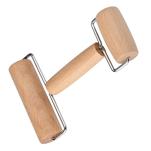 TEMPNAP Doppelköpfiges Holz Rollwerkzeug für Strassmalerei DIY Drucker für Kunsthandwerk Buchenholz für Präzises Arbeiten mit Diamanten TEMPNAP Doppelköpfiges Holz Rollwerkzeug für Strassmalerei DIY Drucker für Kunsthandwerk Buchenholz für Präzises Arbeiten mit Diamanten von TEMPNAP