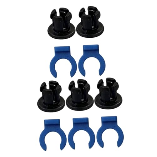 TEMPNAP Drucker Zubehör Collet Clip und Buckle Schnellkupplung Bowden Tube Halter Kunststoff für Hotend Extruder Einfache Montage Kompatibel mit Ender Drucker von TEMPNAP