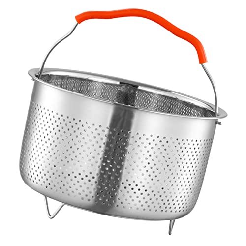 TEMPNAP Edelstahl Dampfgarer Einsatz Gleichmäßige Hitzeverteilung Robustes Material Feine Abflusslöcher Vielseitiger Gemüsedämpfer für Reiskocher und Töpfe Langlebiger Dampfeinsatz TEMPNAP Edelstahl Dampfgarer Einsatz Gleichmäßige Hitzeverteilung Robustes Material Feine Abflusslöcher Vielseitiger Gemüsedämpfer für Reiskocher und Töpfe Langlebiger Dampfeinsatz von TEMPNAP