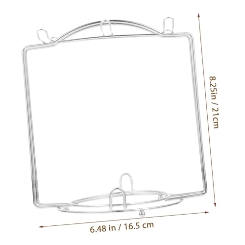 TEMPNAP Eisenbecherhalter Stabiler Metall Kaffeetassenhalter für Silberfarben Erhöhter Ständer zur Aufbewahrung und Organisation von Bechern und Geschirr in Küche und Theke TEMPNAP Eisenbecherhalter Stabiler Metall Kaffeetassenhalter für Silberfarben Erhöhter Ständer zur Aufbewahrung und Organisation von Bechern und Geschirr in Küche und Theke von TEMPNAP