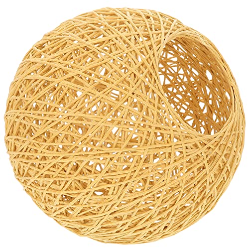 TEMPNAP Hängelampe Rattan Lampenschirm Handgefertigter Lampenschirm für Decken und Pendelleuchten Vielseitig Einsetzbar für Wohnzimmer Schlafzimmer Büro und TEMPNAP Hängelampe Rattan Lampenschirm Handgefertigter Lampenschirm für Decken und Pendelleuchten Vielseitig Einsetzbar für Wohnzimmer Schlafzimmer Büro und von TEMPNAP