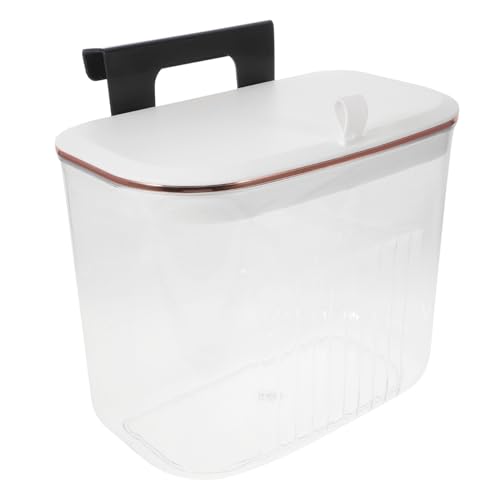 TEMPNAP Hängender Mülleimer mit Deckel Wandmontierter Abfallbehälter für Küche Badezimmer und Praktischer Recycling Behälter für Müheloses Entsorgen von Müll TEMPNAP Hängender Mülleimer mit Deckel Wandmontierter Abfallbehälter für Küche Badezimmer und Praktischer Recycling Behälter für Müheloses Entsorgen von Müll von TEMPNAP
