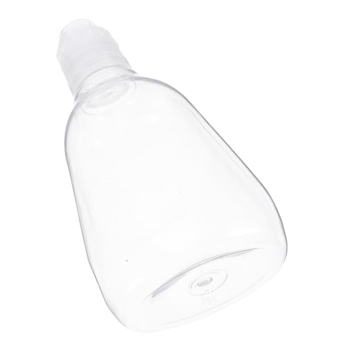 TEMPNAP Klarer Honigspender Deckel Tragbare Quetschflasche für Honig Saucen und Dressings Sauce Flasche für Zuhause Reisen und von TEMPNAP
