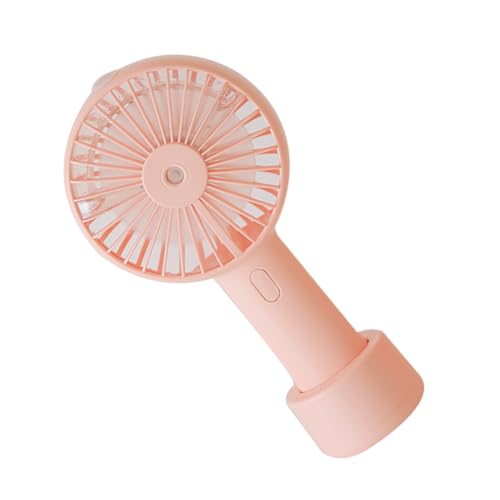 TEMPNAP Kleiner Für Unterwegs Mini-lüfter Tragbar Luftbefeuchter Mit Doppeltem Verwendungszweck Persönlicher Fan Tragbarer Usb-lüfter Rosa von TEMPNAP