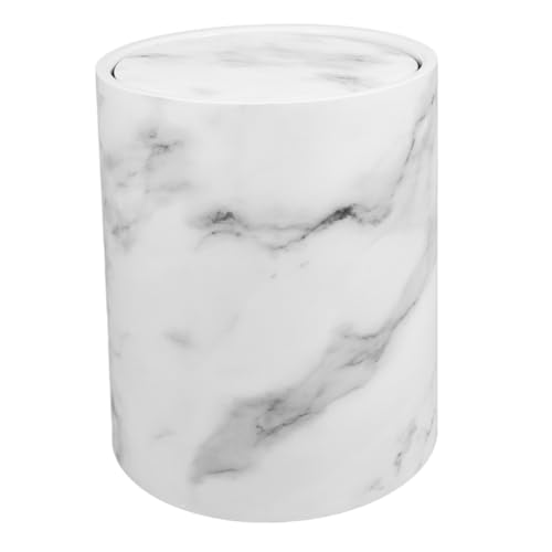 TEMPNAP Marble Design Mülleimer Deckelloser Abfalleimer für Wohnzimmer Büro Küche Eleganter Müllbehälter für Schlafzimmer Esszimmer Badezimmer Praktischer Papierkorb mit Großer Öffnung TEMPNAP Marble Design Mülleimer Deckelloser Abfalleimer für Wohnzimmer Büro Küche Eleganter Müllbehälter für Schlafzimmer Esszimmer Badezimmer Praktischer Papierkorb mit Großer Öffnung von TEMPNAP