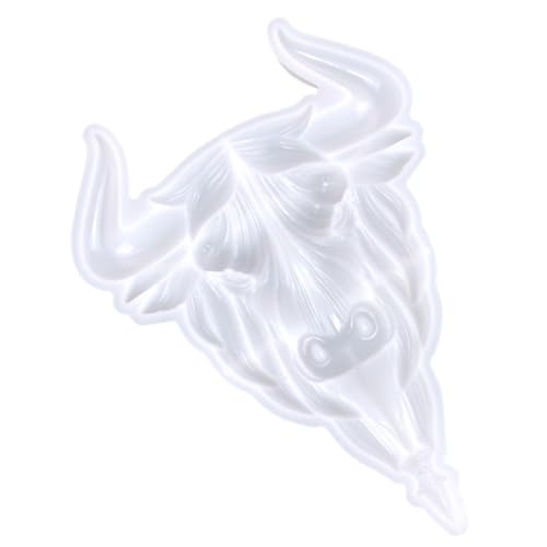 TEMPNAP Ox Head Silikonform für Diy Handwerk Flexibles Gießwerkzeug für Oxenkopf Wanddeko Langlebig und Einfach zu Entformen für Kreative Projekte TEMPNAP Ox Head Silikonform für Diy Handwerk Flexibles Gießwerkzeug für Oxenkopf Wanddeko Langlebig und Einfach zu Entformen für Kreative Projekte von TEMPNAP