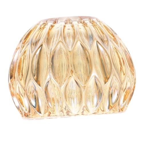 TEMPNAP Pendelleuchte Lampenschirm Amberfarbener Lampenschirm für Tischlampe Wandleuchte Kronleuchter Stilvolles Zubehör für Wohnräume und Gastronomie TEMPNAP Pendelleuchte Lampenschirm Amberfarbener Lampenschirm für Tischlampe Wandleuchte Kronleuchter Stilvolles Zubehör für Wohnräume und Gastronomie von TEMPNAP