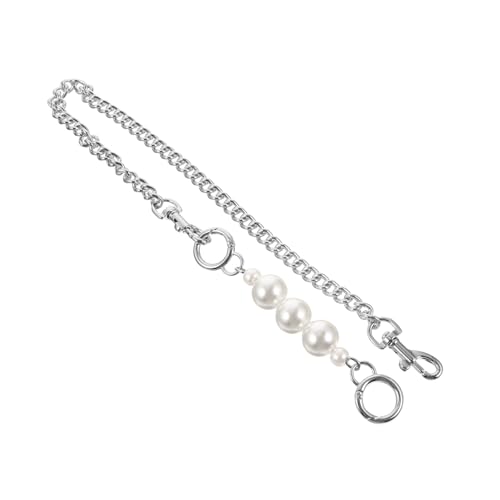 TEMPNAP Perlen Design Taschenkette Metallkette mit Haken Langlebiger Schulterriemen Ersatz für Handtasche DIY Accessoire Modisch und Vielseitig Einsetzbar von TEMPNAP