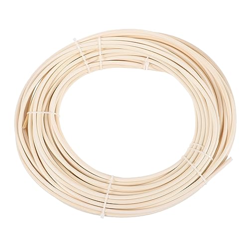 TEMPNAP Rattan Flechtmaterial Naturmaterial Möbelreparatur DIY Basteln Ersatzteile Gartenmöbel Polster Rattanmöbel Ersatz für Stühle und Körbe von TEMPNAP