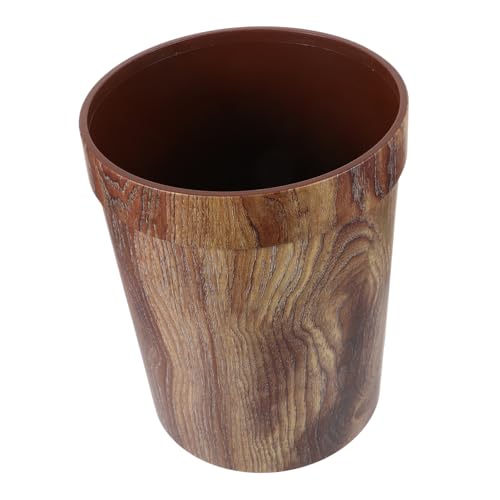 TEMPNAP Retro Holzoptik Mülleimer Großer Aufbewahrungsbehälter für Haushalt Hotel Büro Design für Abfall und TEMPNAP Retro Holzoptik Mülleimer Großer Aufbewahrungsbehälter für Haushalt Hotel Büro Design für Abfall und von TEMPNAP