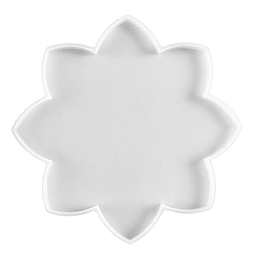 TEMPNAP Untersetzer Silikonform für DIY Kristall Epoxy Gießform Lotusmatte für Bastelprojekte für Weihnachtsfeiern und Familientreffen Bruchfest von TEMPNAP