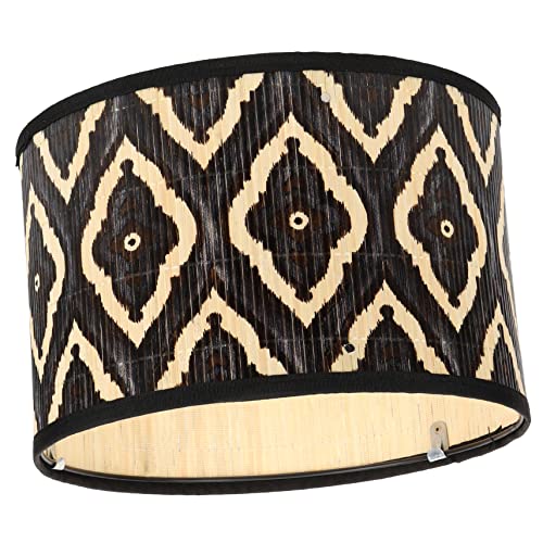 TEMPNAP Vintage Lampenschirm Pendelleuchte Dekorative Deckenleuchte für Schlafzimmer Wohnzimmer Handgefertigter Robuster Lampenschirm für Rustikale Boho TEMPNAP Vintage Lampenschirm Pendelleuchte Dekorative Deckenleuchte für Schlafzimmer Wohnzimmer Handgefertigter Robuster Lampenschirm für Rustikale Boho von TEMPNAP