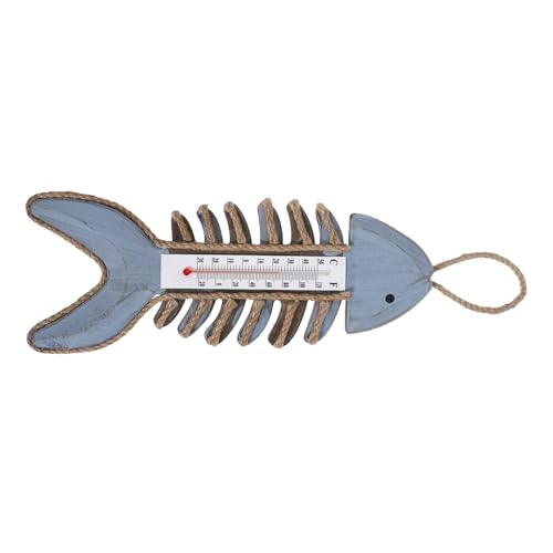 TEMPNAP Wandmontierter Temperaturmesser für und Außenbereich Dekoratives Accessoire für Garten Wohnzimmer und Veranda von TEMPNAP