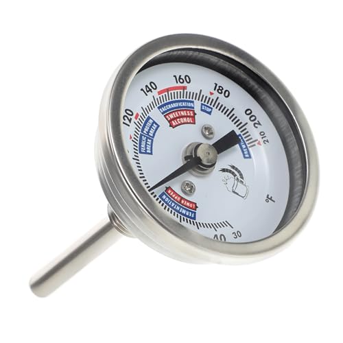 TEMPNAP Weinthermometer mit Gewinde Präzise Temperaturmessung für Weinfässer und Brautöpfe Hochwertiges Zuverlässiges Bimetall Thermometer für und Multifunktionales Messgerät für Optimale TEMPNAP Weinthermometer mit Gewinde Präzise Temperaturmessung für Weinfässer und Brautöpfe Hochwertiges Zuverlässiges Bimetall Thermometer für und Multifunktionales Messgerät für Optimale von TEMPNAP