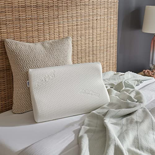 Tempur-Pedic TEMPUR Nackenkissen, kleines Profil, Weiß von TEMPUR-PEDIC