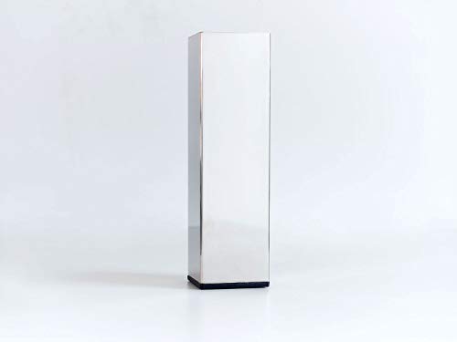 TEMPUR Chromfüße, Design Bettfüße für freistehende Flex Systemrahmen, Metall, Chrom, 25 cm von TEMPUR