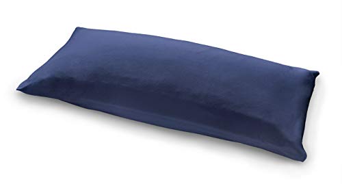 TEMPUR Jersey-Kissenbezug mit Reißverschluss für Comfort & Traditional Breeze Schlafkissen, Blau von TEMPUR