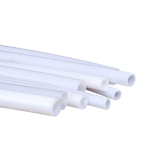 TEN-HIGH 2m PTFE-Schlauch,Transparenter Teflonschlauch（2 mm Innendurchmesse x 4 mm OD）Hitzebeständig Luftschlauch Teflon Tube Weit Verbreitet in Chemikalien, Ventilen Und 3D-Drucker von TEN-HIGH