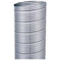 TEN - liss Edelstahlschlauch für Gas-/Öl-/Holzrohr 125x131 (1m) von TEN