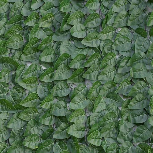 TENAX Divy Laurus Pro, 150 x 2000 cm, grün, synthetische Hecke mit Blättern aus Polyethylen, Typ Lauro zur Abschirmung von Balkonen, Gärten und Zäunen von TENAX