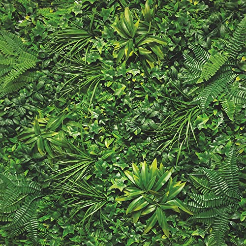 TENAX Divy Panel Tropical, grün, 100 x 100 cm, modulares Paneel mit künstlichen Blättern, 3D-Effekt, Dschungel-Effekt, für Wände, vertikale Gärten und Dekorationen für Innen- und Außenbereich TENAX Divy Panel Tropical, grün, 100 x 100 cm, modulares Paneel mit künstlichen Blättern, 3D-Effekt, Dschungel-Effekt, für Wände, vertikale Gärten und Dekorationen für Innen- und Außenbereich von TENAX